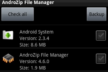 Unduh AndroZip File Manager (gratis) Android - Download AndroZip File Manager