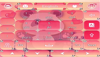 Unduh Cute Bear GO Keyboard Theme (gratis) Android - Download Cute Bear GO Keyboard Theme