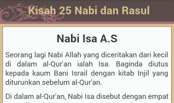 Gratis Ebook Kisah 25 Nabi