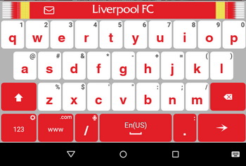 Unduh Liverpool FC Official Keyboard (gratis) Android - Download Liverpool FC Official Keyboard