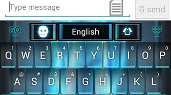Unduh Skulls Keyboard (gratis) Android - Download Skulls Keyboard
