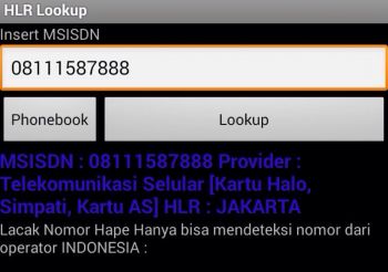 Unduh Lacak Nomor Telepon HLR Lookup (gratis) Android - Download Lacak Nomor Telepon HLR Lookup