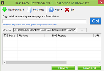 Unduh Flash Game Downloader (gratis) / Download Flash Game Downloader