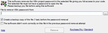 Unduh Remove VBA Password (gratis) / Download Remove VBA Password