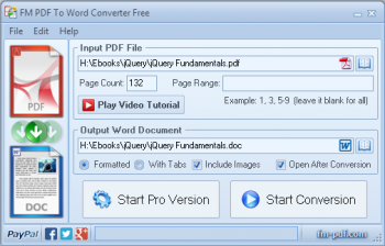 Unduh Free PDF To Word Converter (gratis) / Download Free PDF To Word Converter