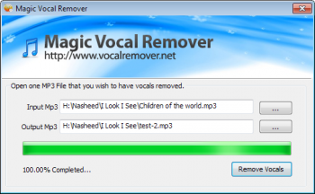 Unduh Magic Vocal Remover (gratis) / Download Magic Vocal Remover