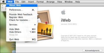 Unduh iWeb For Mac (gratis) / Download iWeb For Mac