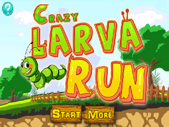 Unduh Crazy Larva Run (gratis) Android - Download Crazy Larva Run