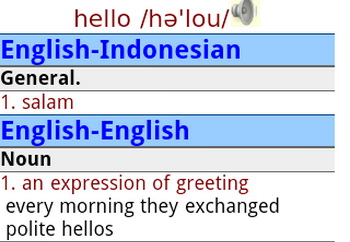 Unduh English Indonesian Dictionary (gratis) Android - Download English Indonesian Dictionary