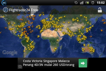 Unduh Flightradar24 Free (gratis) Android - Download Flightradar24 Free