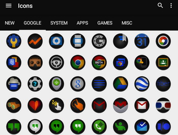 Unduh Stealth - Icon Pack Android - Download Stealth - Icon Pack