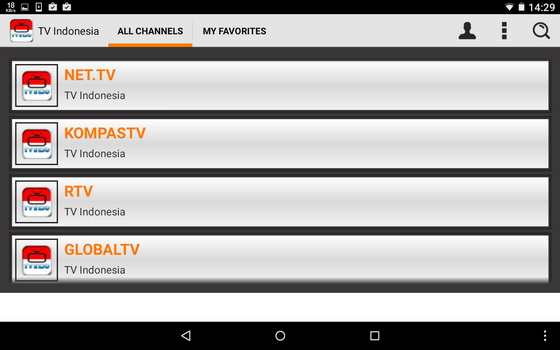 Unduh TVIndo (gratis) Android - Download TVIndo