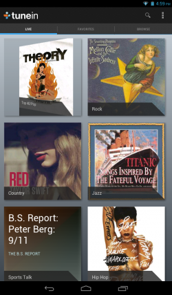 Unduh TuneIn Radio (gratis) Android - Download TuneIn Radio