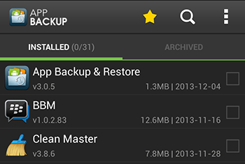 Unduh App Backup & Restore (gratis) Android - Download App Backup & Restore