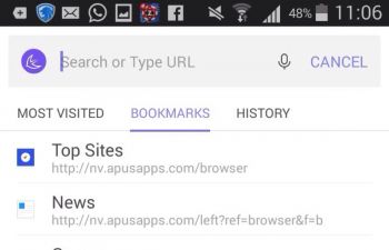 Unduh APUS Browser - Fast,Easy,Small (gratis) Android - Download APUS Browser - Fast,Easy,Small