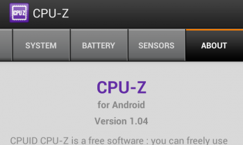 Unduh CPU-Z (gratis) Android - Download CPU-Z