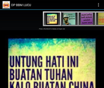 Unduh DP BBM Lucu (gratis) Android - Download DP BBM Lucu