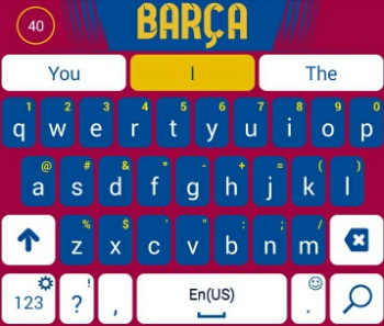 Unduh FC Barcelona Official Keyboard (gratis) Android - Download FC Barcelona Official Keyboard