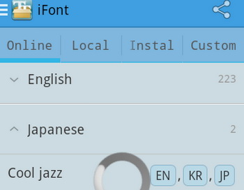 Unduh iFont (Fonts For Android) (gratis) Android - Download iFont (Fonts For Android)
