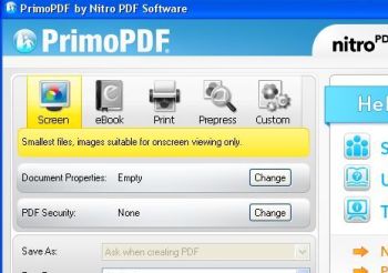 Unduh PrimoPDF (gratis) / Download PrimoPDF