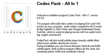 Unduh Codec Pack All In One (gratis) / Download Codec Pack All In One