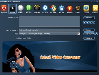 Unduh Color7 Video Converter (gratis) / Download Color7 Video Converter
