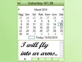 Unduh Desktop Calendar Reminder (gratis) / Download Desktop Calendar Reminder