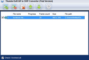 Unduh GIF to SWF Converter (gratis) / Download GIF to SWF Converter