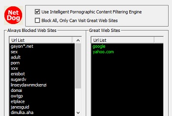 Unduh NetDog Porn Filter (gratis) / Download NetDog Porn Filter