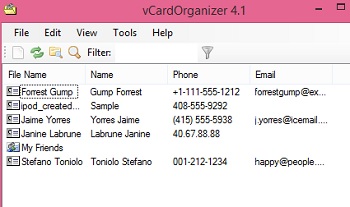 Unduh VcardOrganizer (gratis) / Download VcardOrganizer