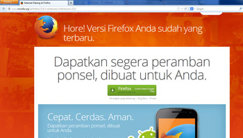 Unduh Mozilla Firefox (gratis) / Download Mozilla Firefox