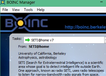 Unduh SETI Home (gratis) / Download SETI Home